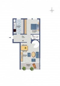 Bild (096953fc070b919df159d8bfe12887bf): Stilvolle Maisonettewohnung - Balkon - Terrasse - EBK - TG-Stellplatz -