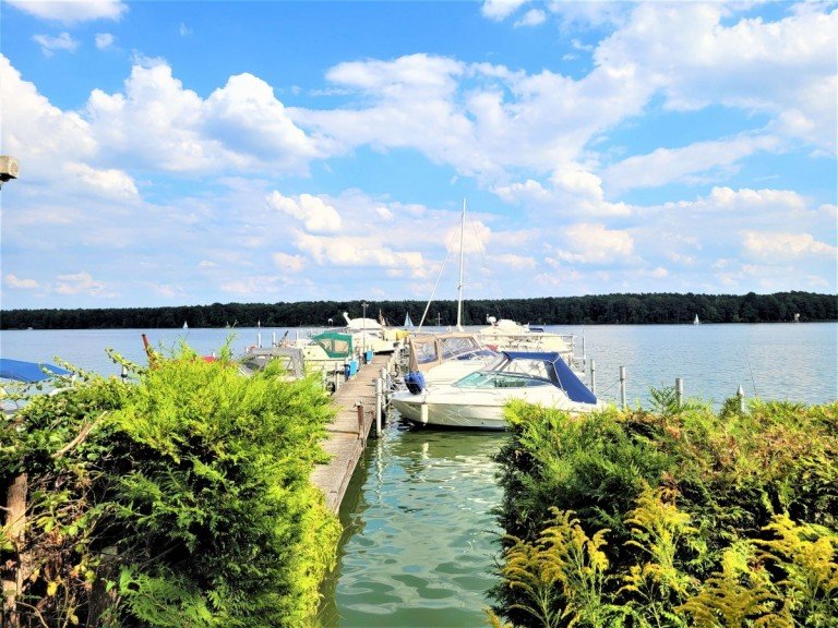 Ausblick Zeuthen Dachgeschosswohnung Wohnen auf Zeit - M�blierte Unterkunft am Zeuthener See