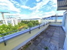Ausblick - Terrasse II Exklusive Terrassenwohnung im Penthouse-Style  - 2 Terrassen - Bezugsfrei - Lift - TG-Stellpl. -