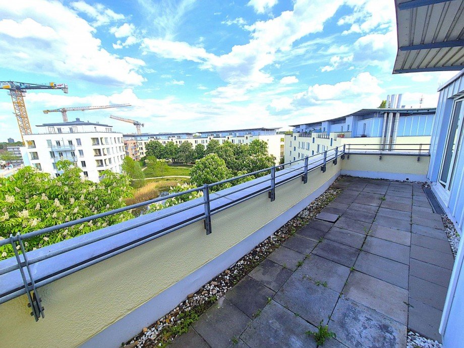 Ausblick - Terrasse II Terrassenwohnung Sch�nefeld