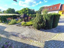 Garten Stilvolles Architektenhaus in naturvoller Umgebung - Einliegerwohnung - Innenpool - Keller -