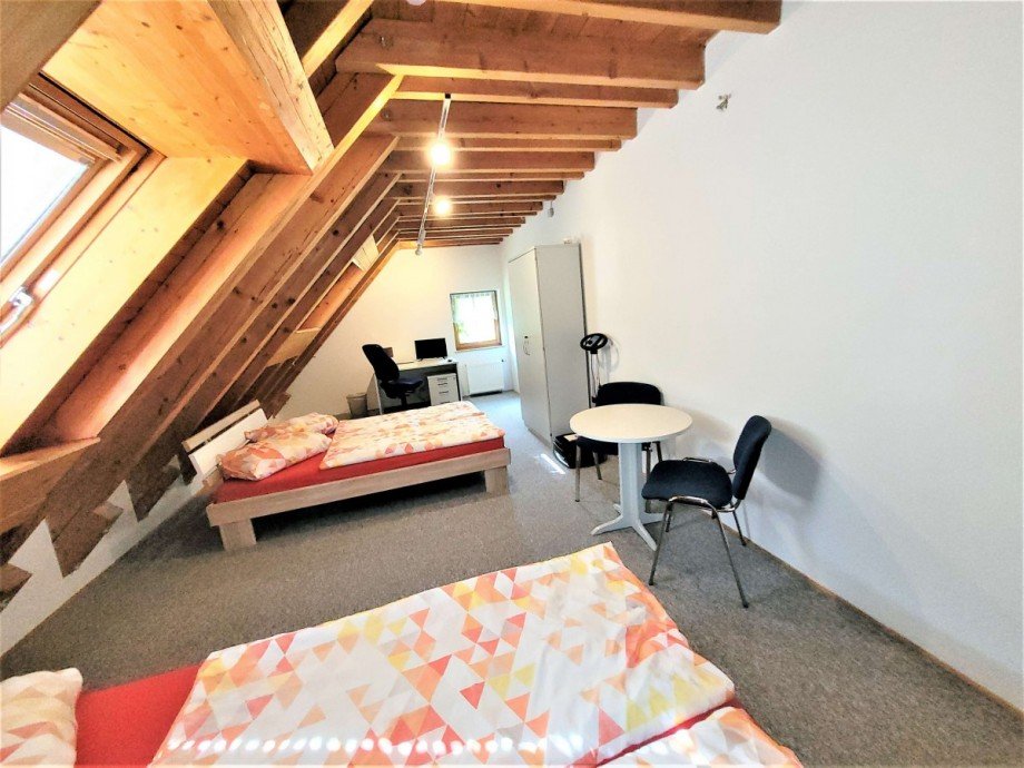 Schlafzimmer II DG Dachgeschosswohnung Zeuthen