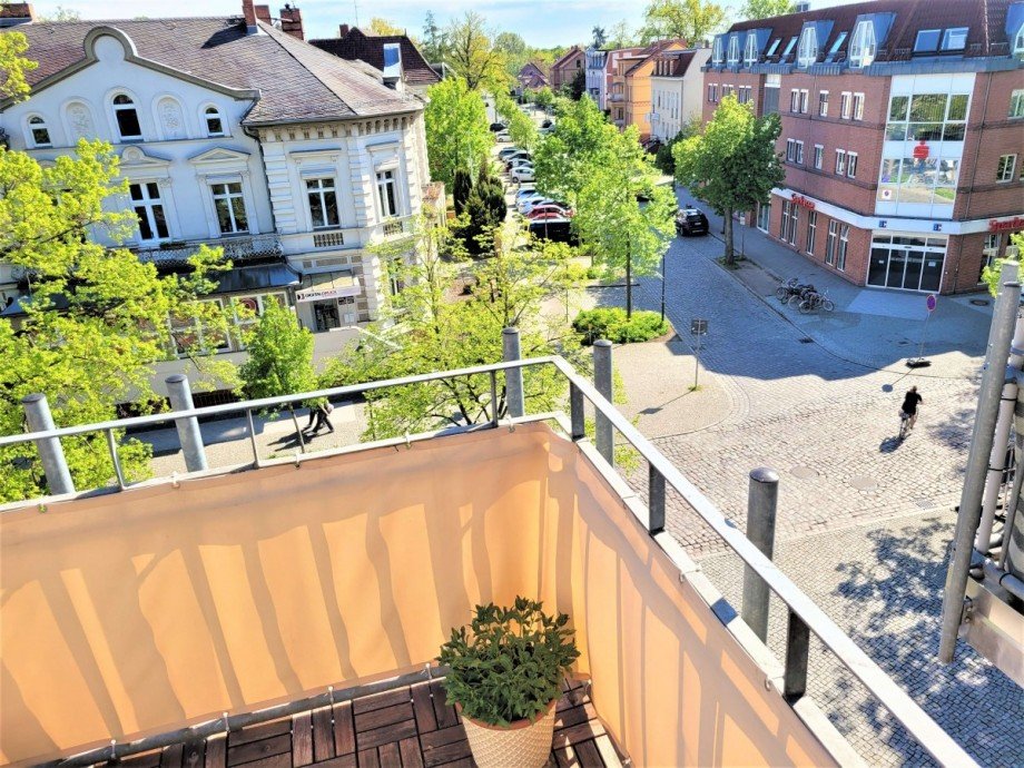 Balkon-Ausblick Dachgeschosswohnung K�nigs Wusterhausen