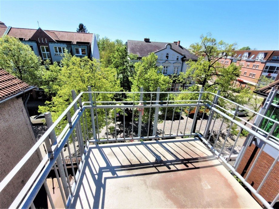 Balkon-Ausblick Dachgeschosswohnung K�nigs Wusterhausen