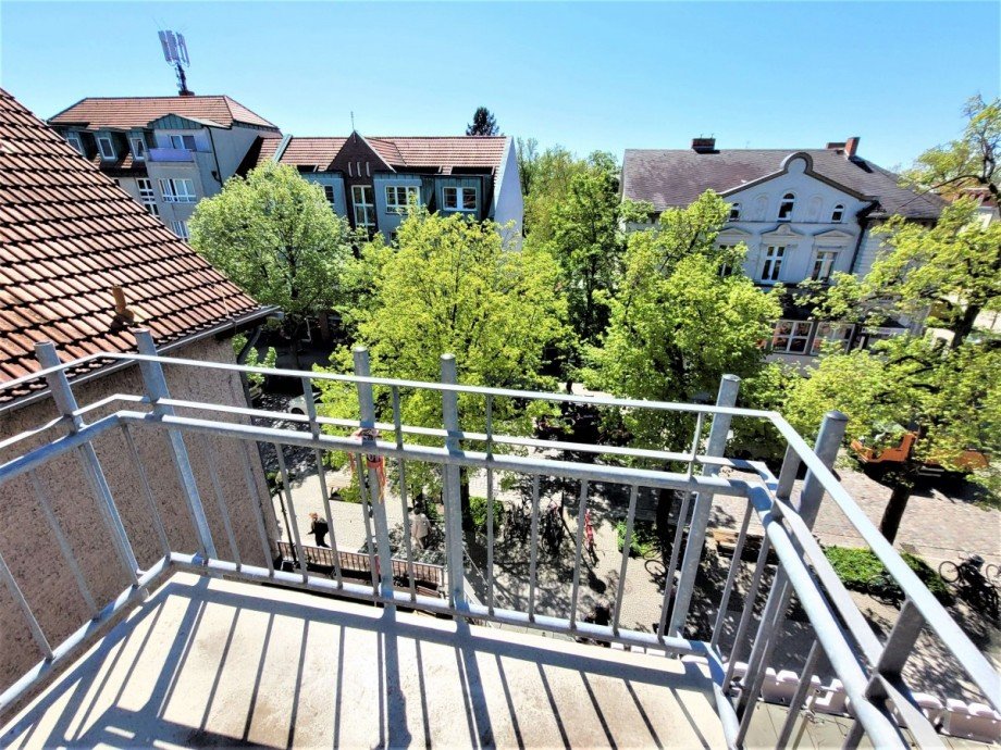 Balkon-Ausblick Dachgeschosswohnung K�nigs Wusterhausen