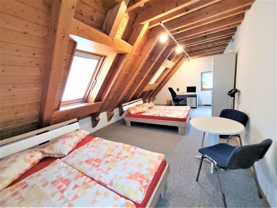 Schlafzimmer II DG Dachgeschosswohnung Zeuthen