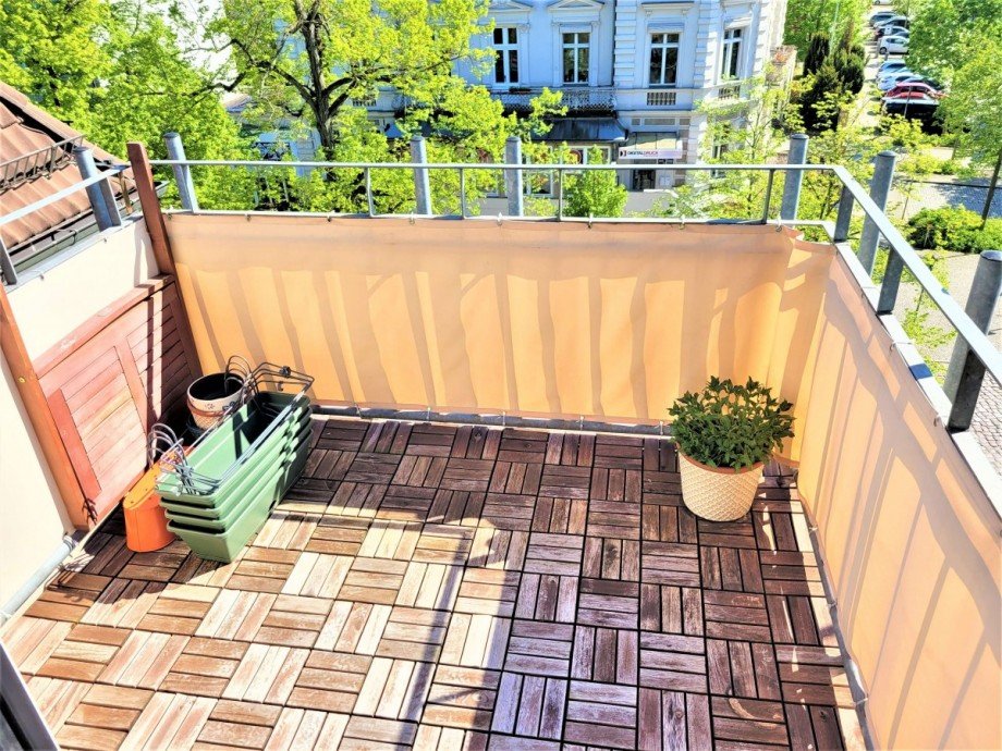 Balkon, Ausblick Dachgeschosswohnung K�nigs Wusterhausen