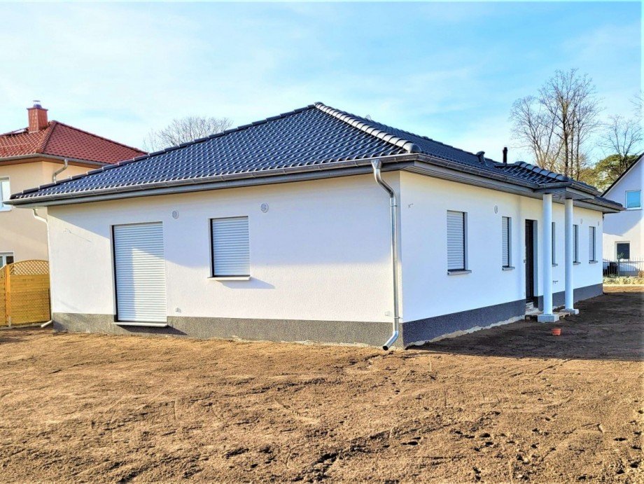 S�d-Ost Ansicht Einfamilienhaus Erkner