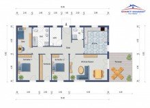 Grundriss-Bungalow 131 Erkner - Neubauimmobilie - Schl�sselfertiger Bungalow in begehrter Stadtlage